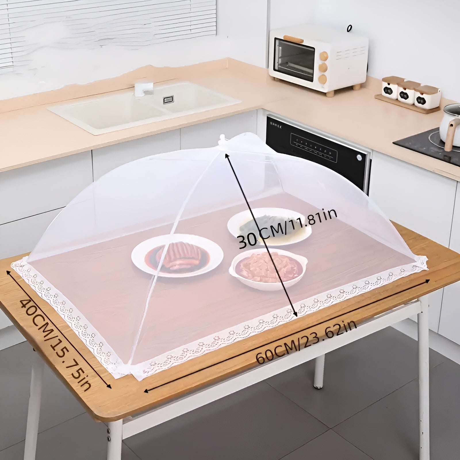 Mesh Pop-Up Food Protector 9