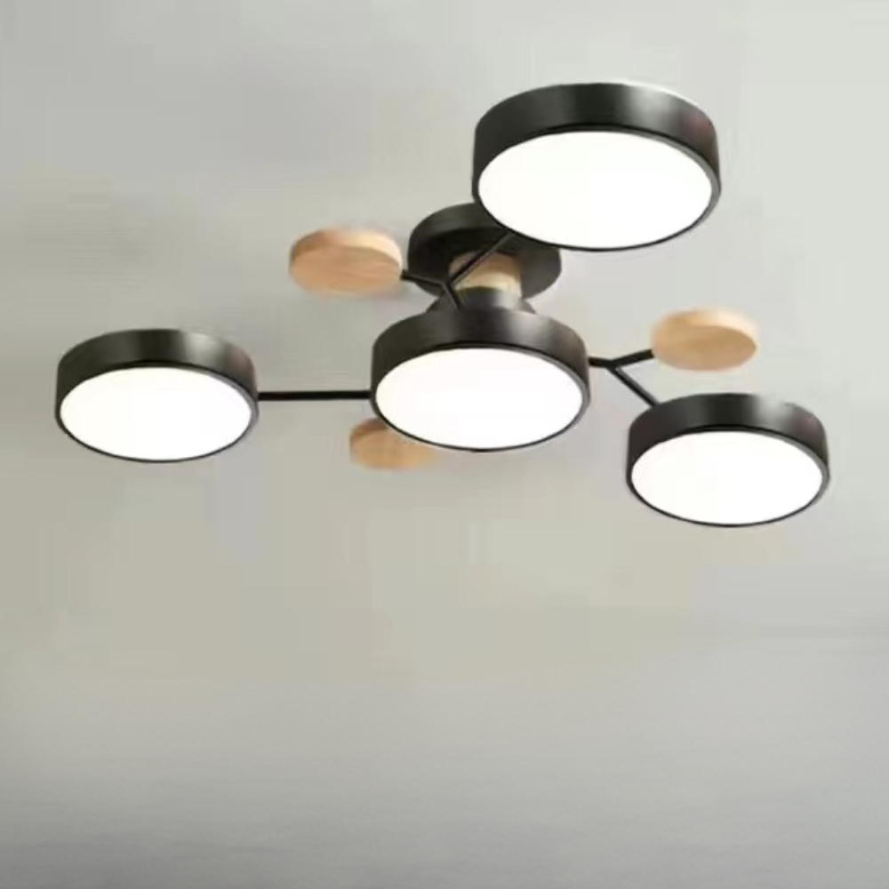 Modern Chandelier Light | Adjustable Brightness Flush Mount for Elegant Home Illumination 17
