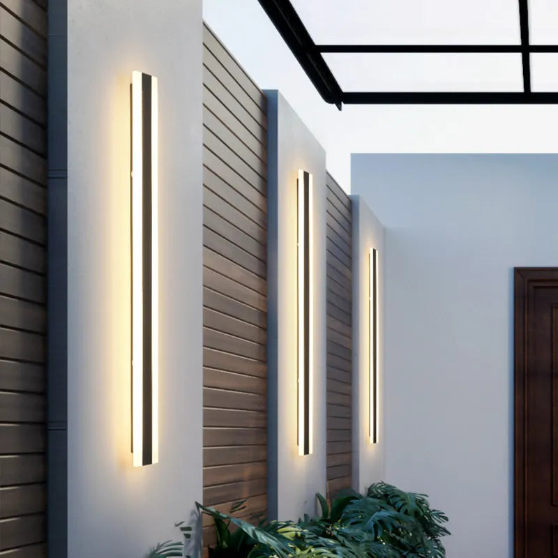Modern Outdoor Wall Light | Waterproof LED Sconce with Elegant Design | Durable Exterior Lighting for Gardens and Patios 1