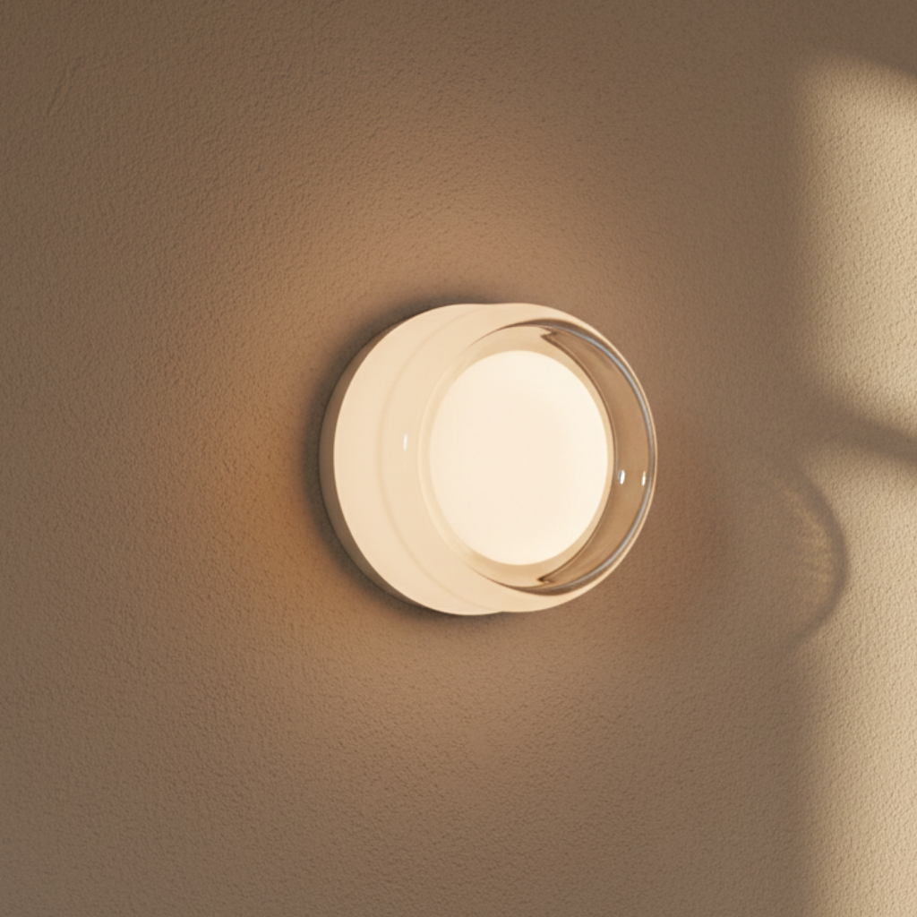 Modern Wall Sconce Lighting with Textured LED Glow | Minimalist Design for Ambient Illumination