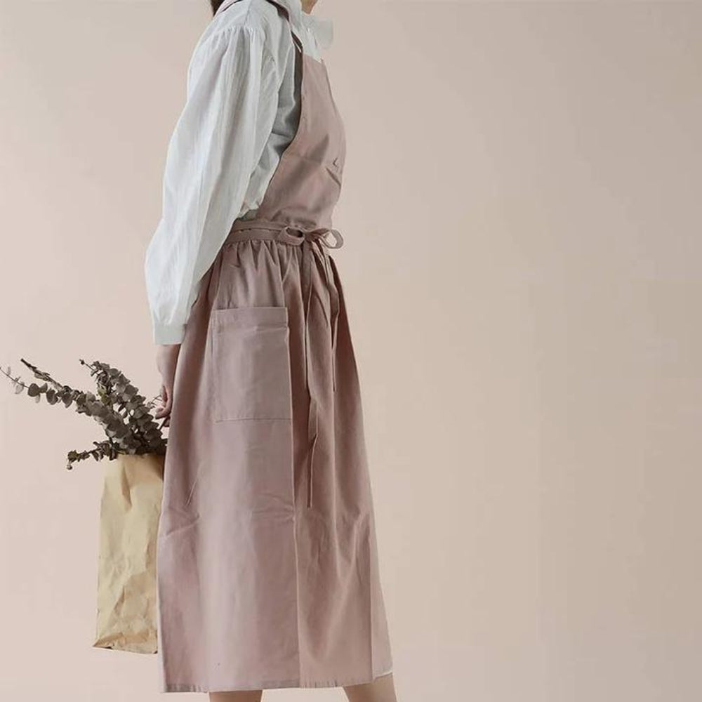 Multipurpose Cotton Apron With Pockets 5