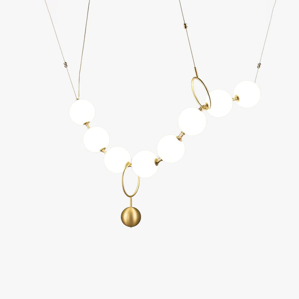 Glam Glass Bubble Cluster Pendant Light