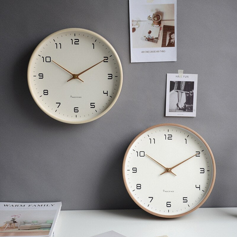 Nordic Collection | Modern Wall Clock with Minimalist Design | Elegant Timepiece for Timeless Décor