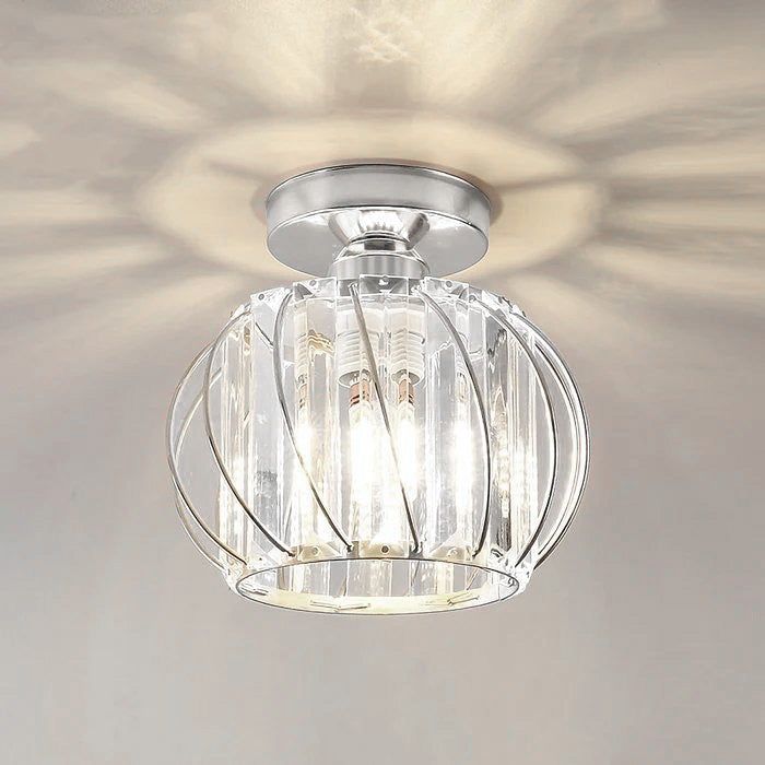 Nordic Luxury | Flush Mount Ceiling Light with Sculptural Design | Elegant Illumination for Serene Spaces