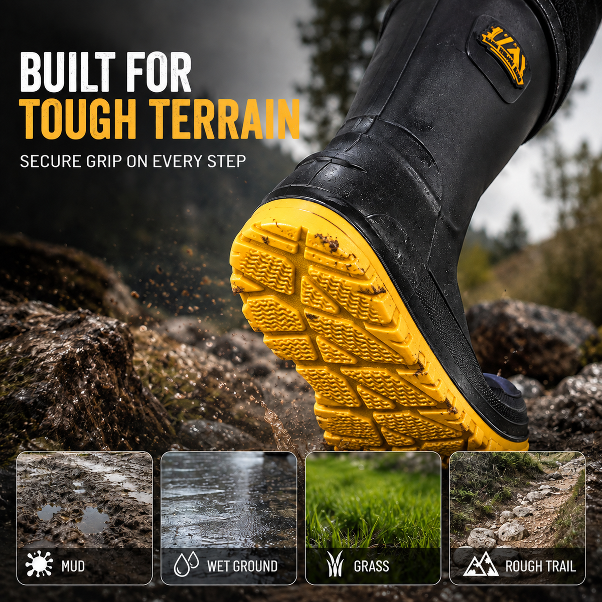 Women's Waterproof Insulated Rain Boots