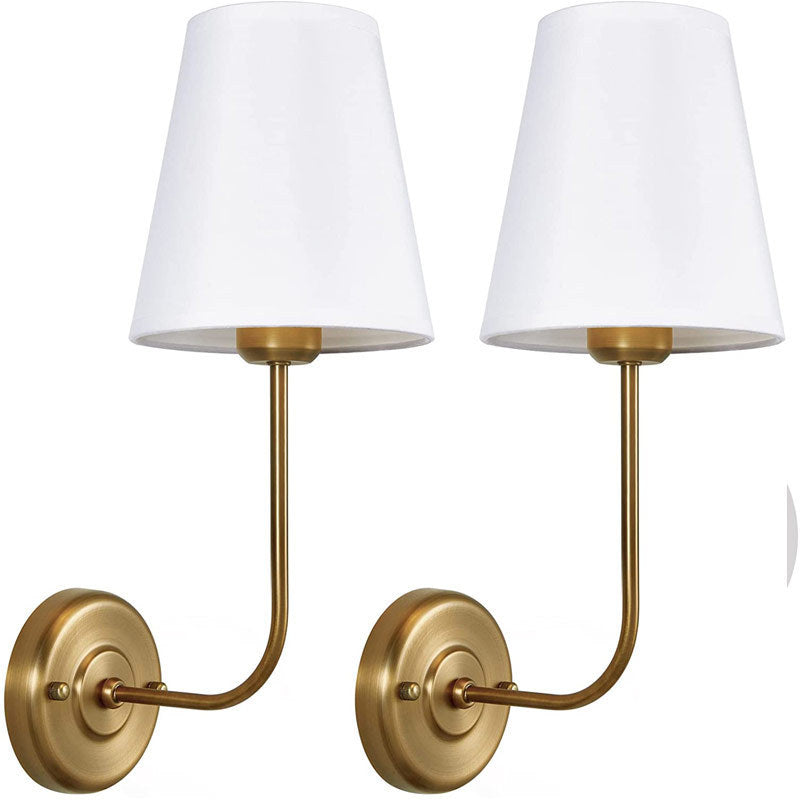 Wall Light Fixture | Modern Linen-Shade Decorative Wall Lamp