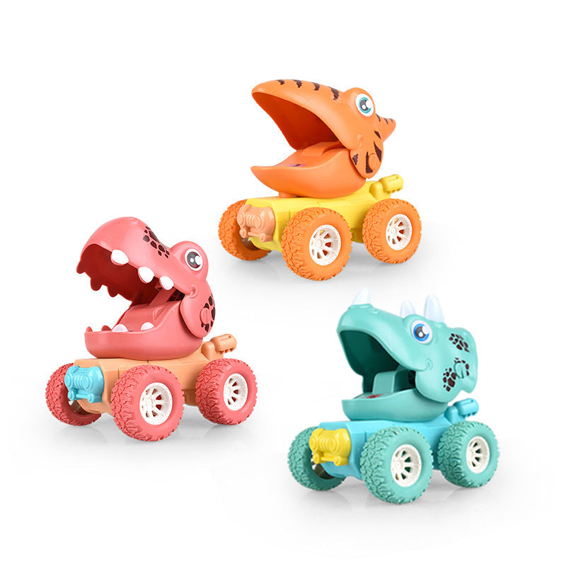 Kids Push Along Dinosaur Monster Truck Toy