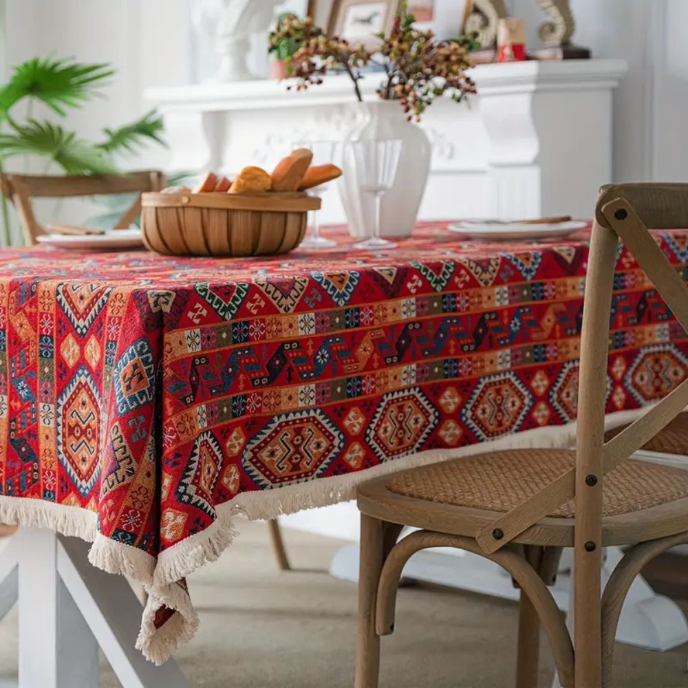 Oasis Dunes Boho Tablecloth 3