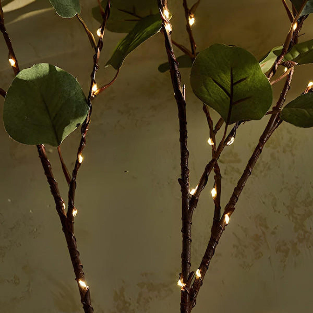 OliveGlow | Enchanting Warm White Battery Operated Fairy Light Branch 3