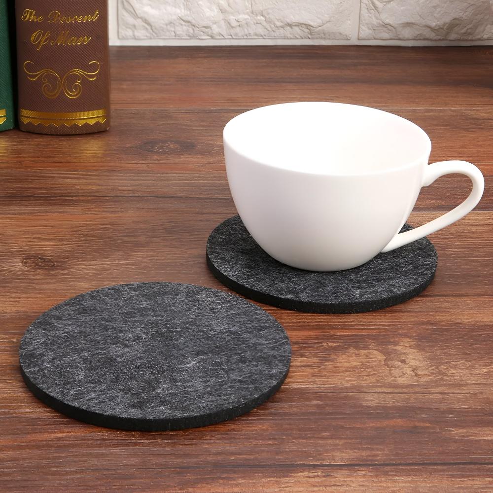 Premium Felt Coaster Set 2