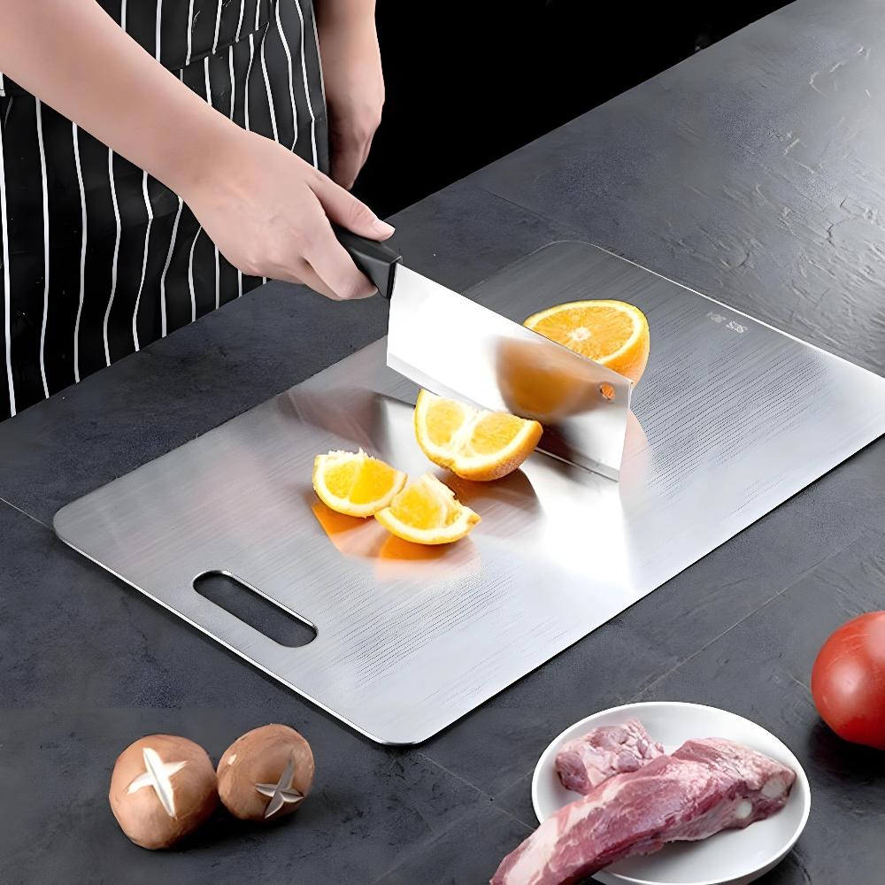 Premium Stainless Steel Cutting Board 3