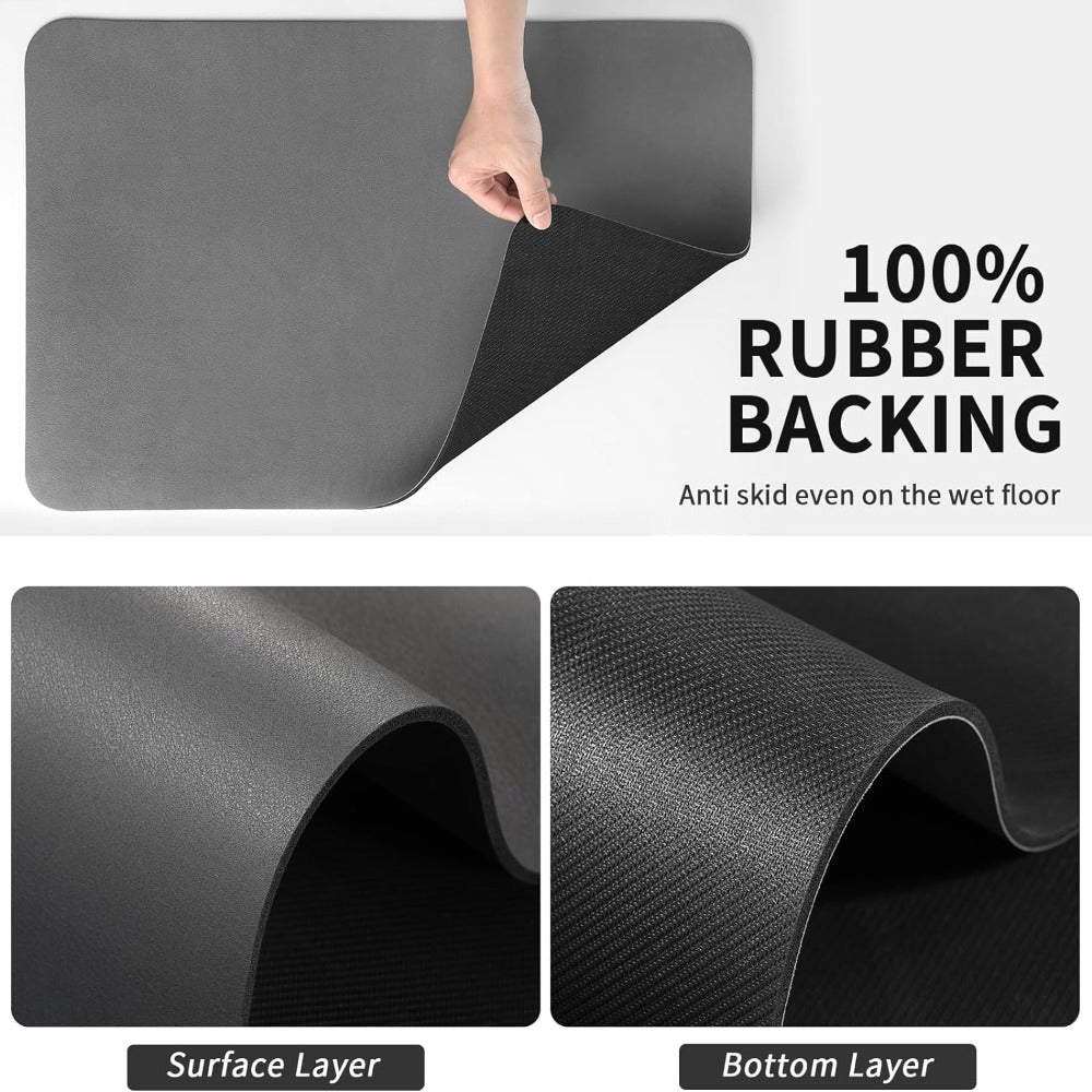 Quick Dry Kitchen Dish Mat | Highly Absorbent 2