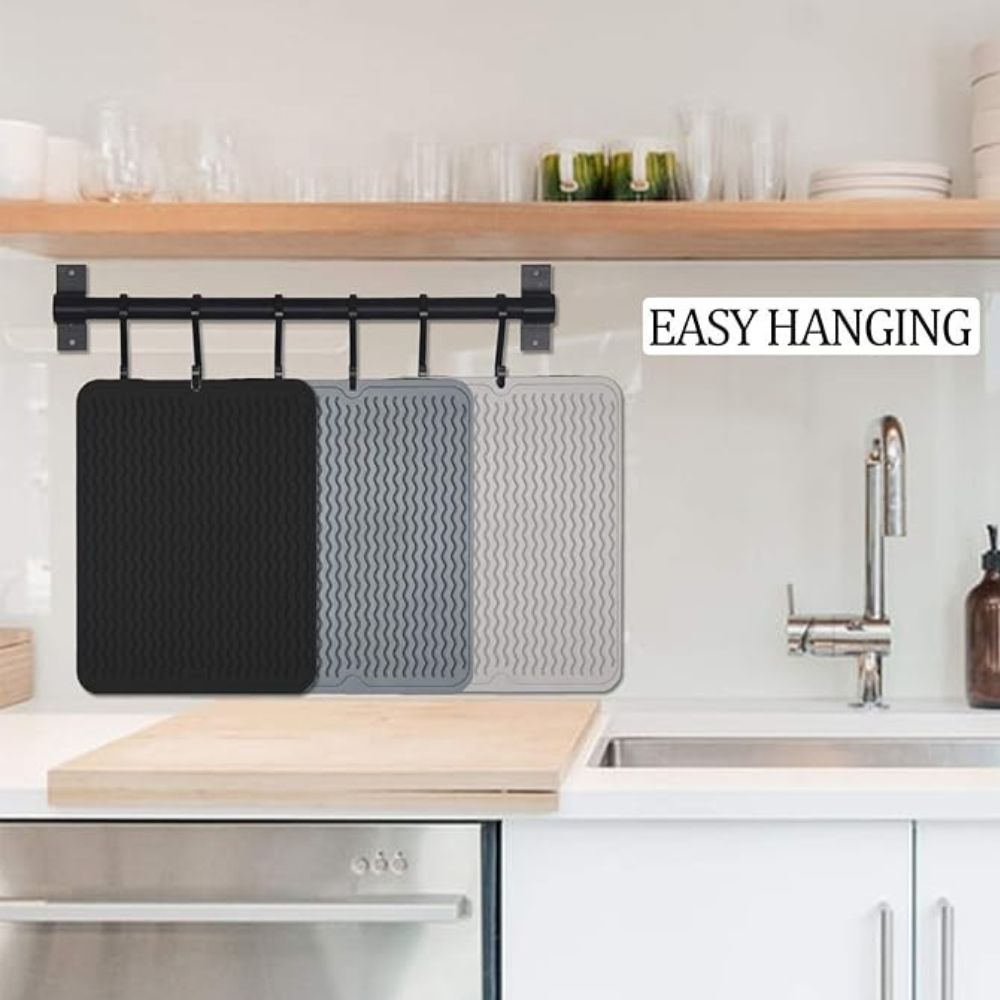 Quick Flow Silicone Kitchen Mat 4