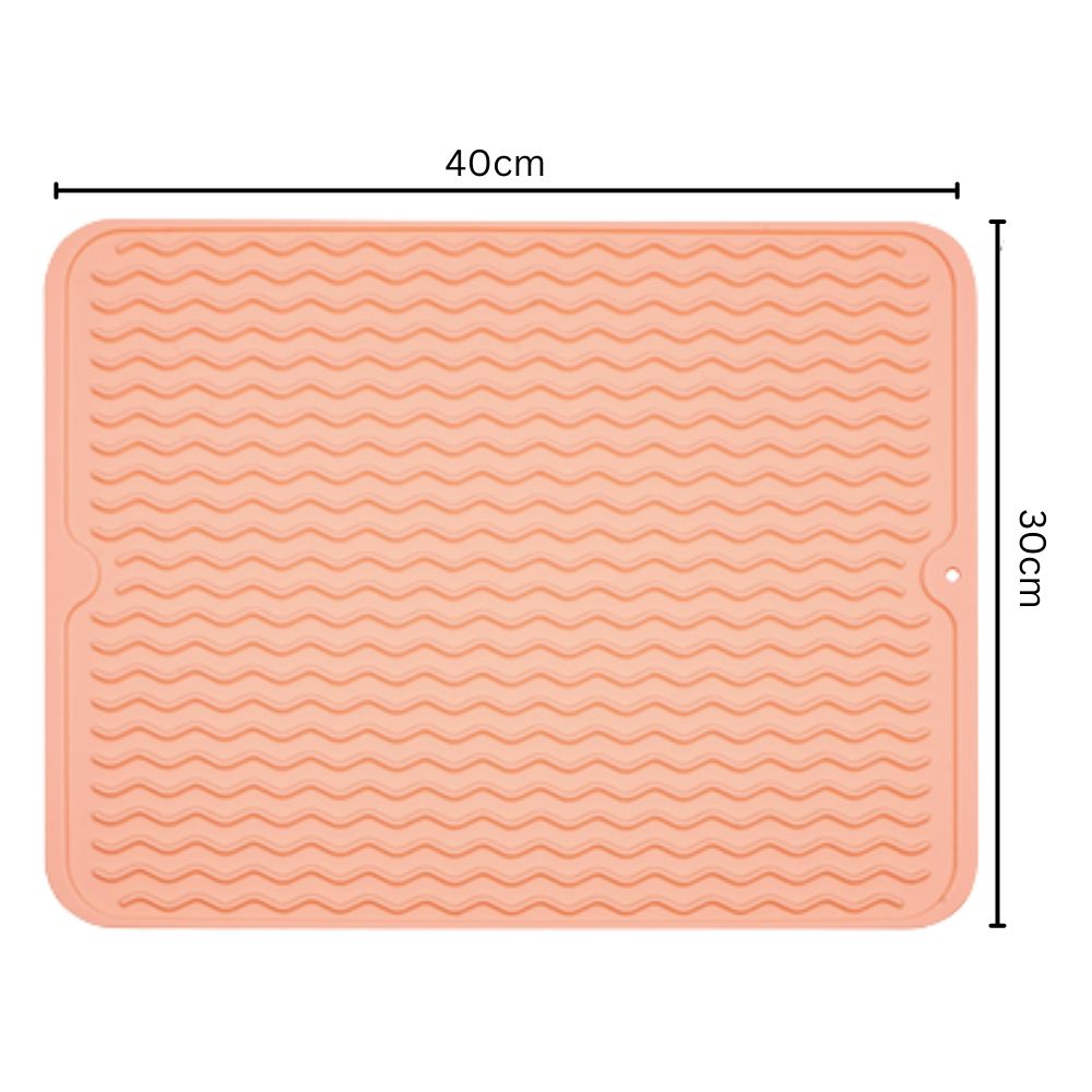 Quick Flow Silicone Kitchen Mat 6