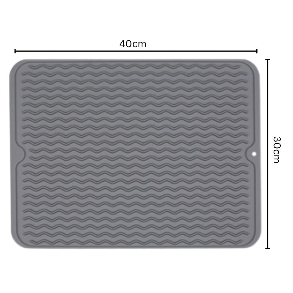 Quick Flow Silicone Kitchen Mat 8