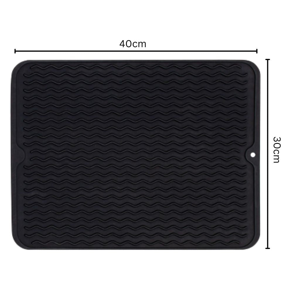 Quick Flow Silicone Kitchen Mat 9