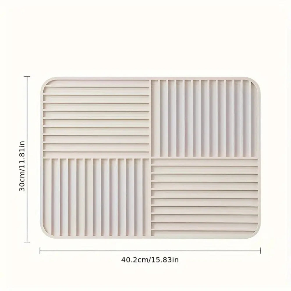 Ridged Foldable Multi-Purpose Drying Mat 3