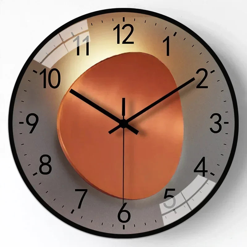 Modern Decorative Wall Clock | Silent Quartz Design