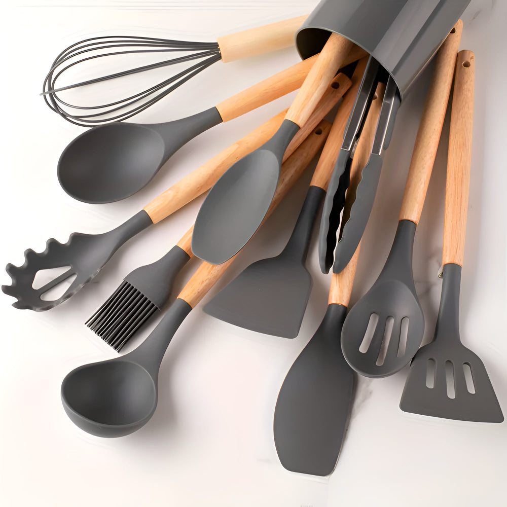 Silicone Cooking Utensils Set 1