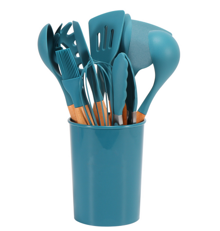 Silicone Cooking Utensils Set 11