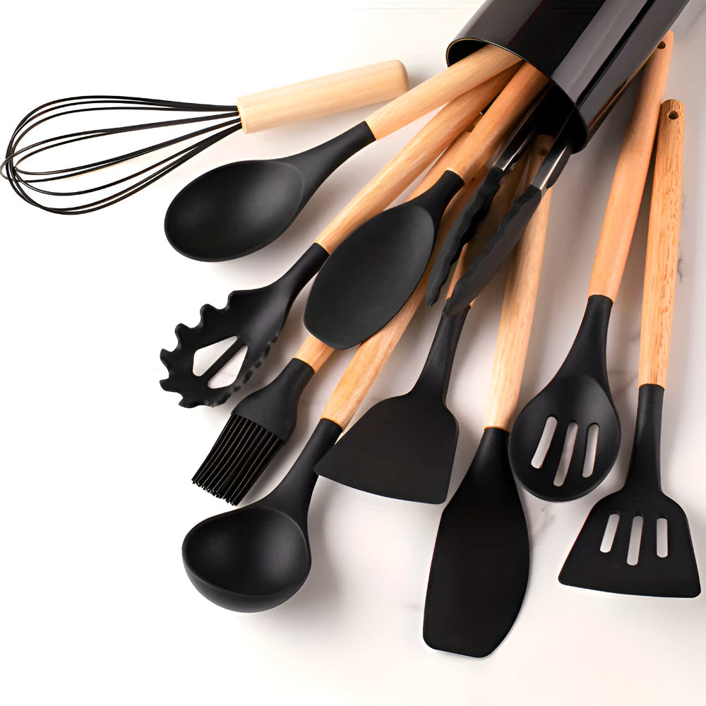 Silicone Cooking Utensils Set 4