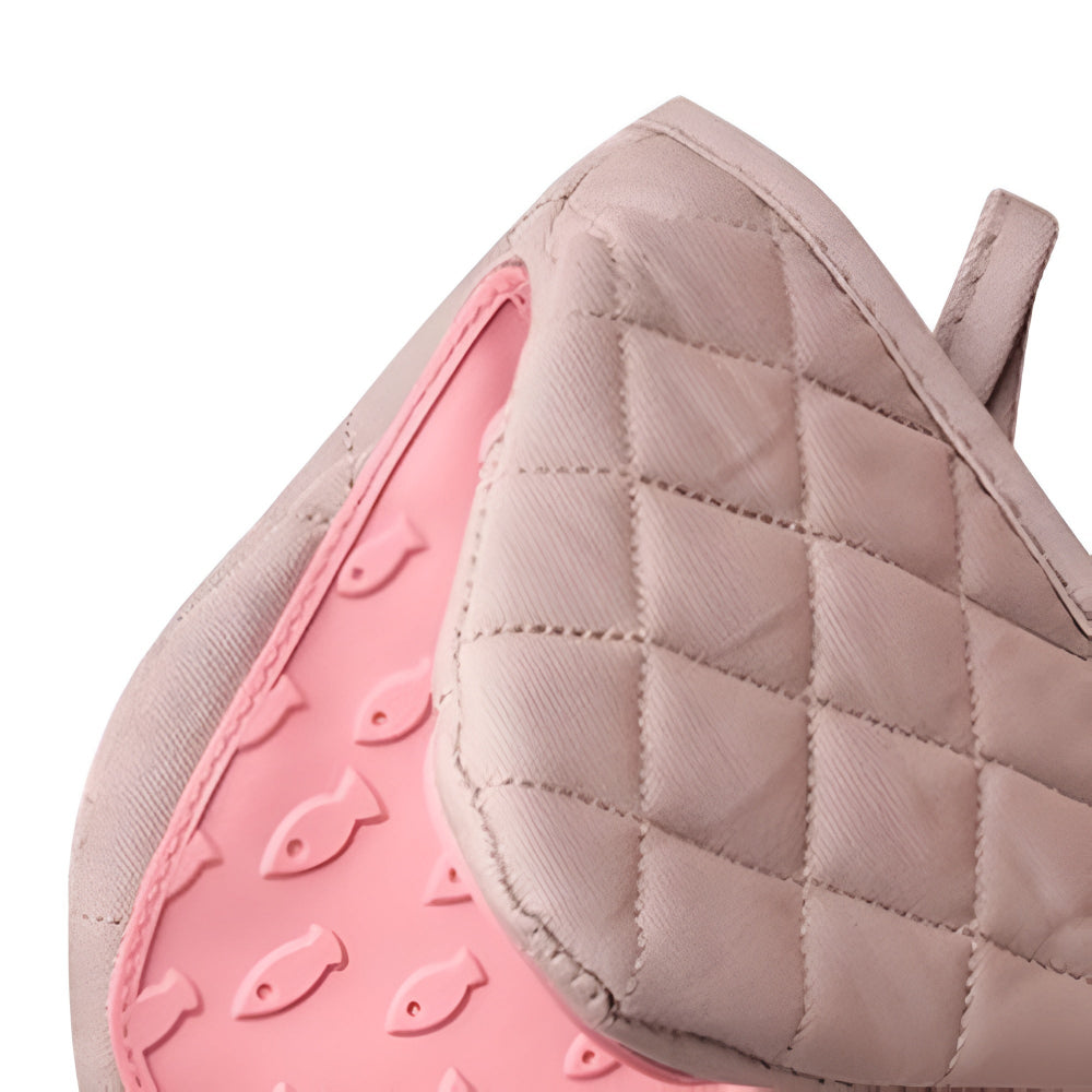 Silicone Quilted Heatproof Kitchen Mitts 4