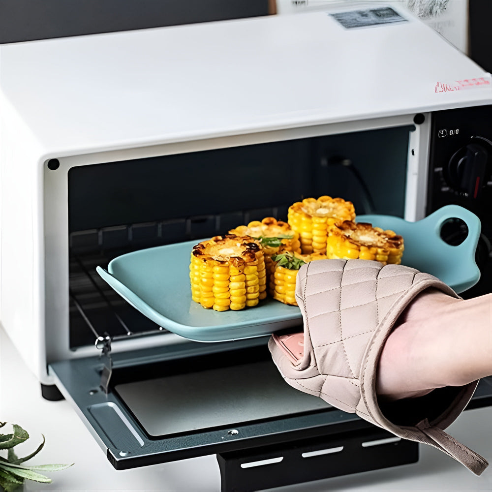 Silicone Quilted Heatproof Kitchen Mitts 5