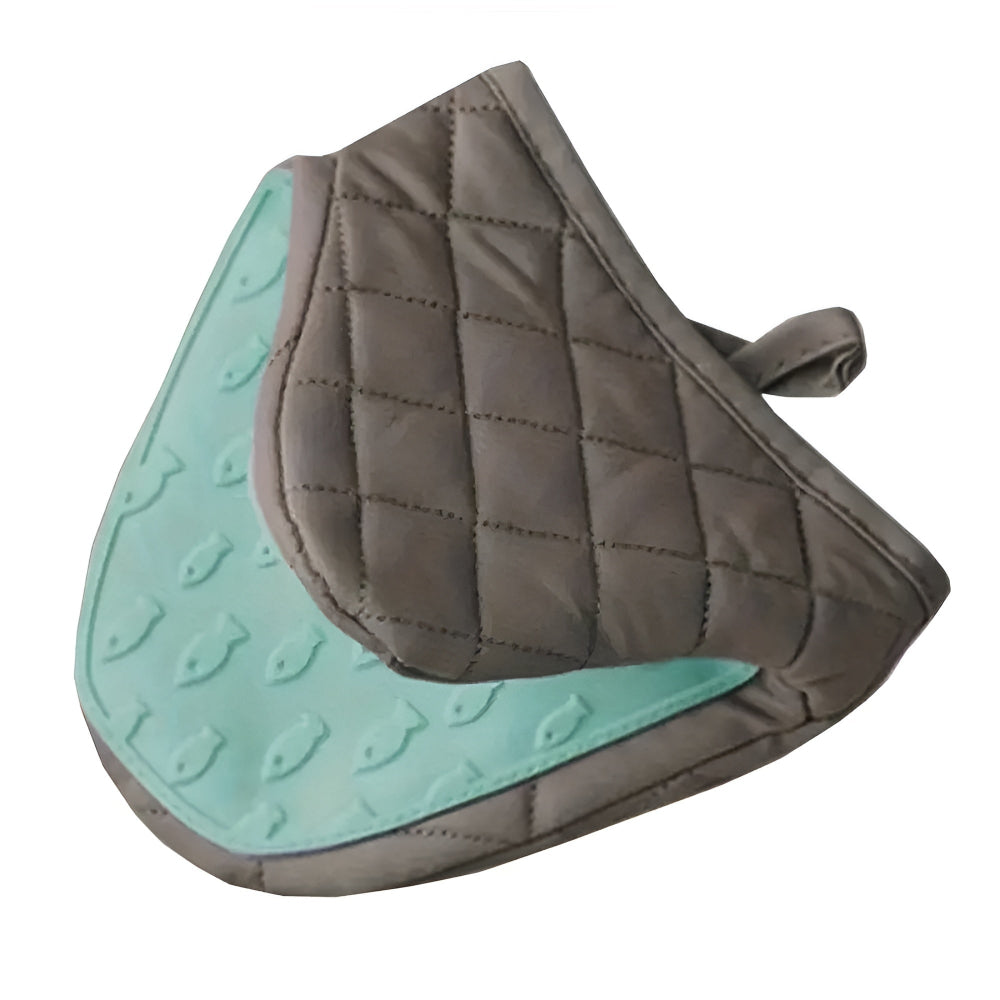 Silicone Quilted Heatproof Kitchen Mitts 7