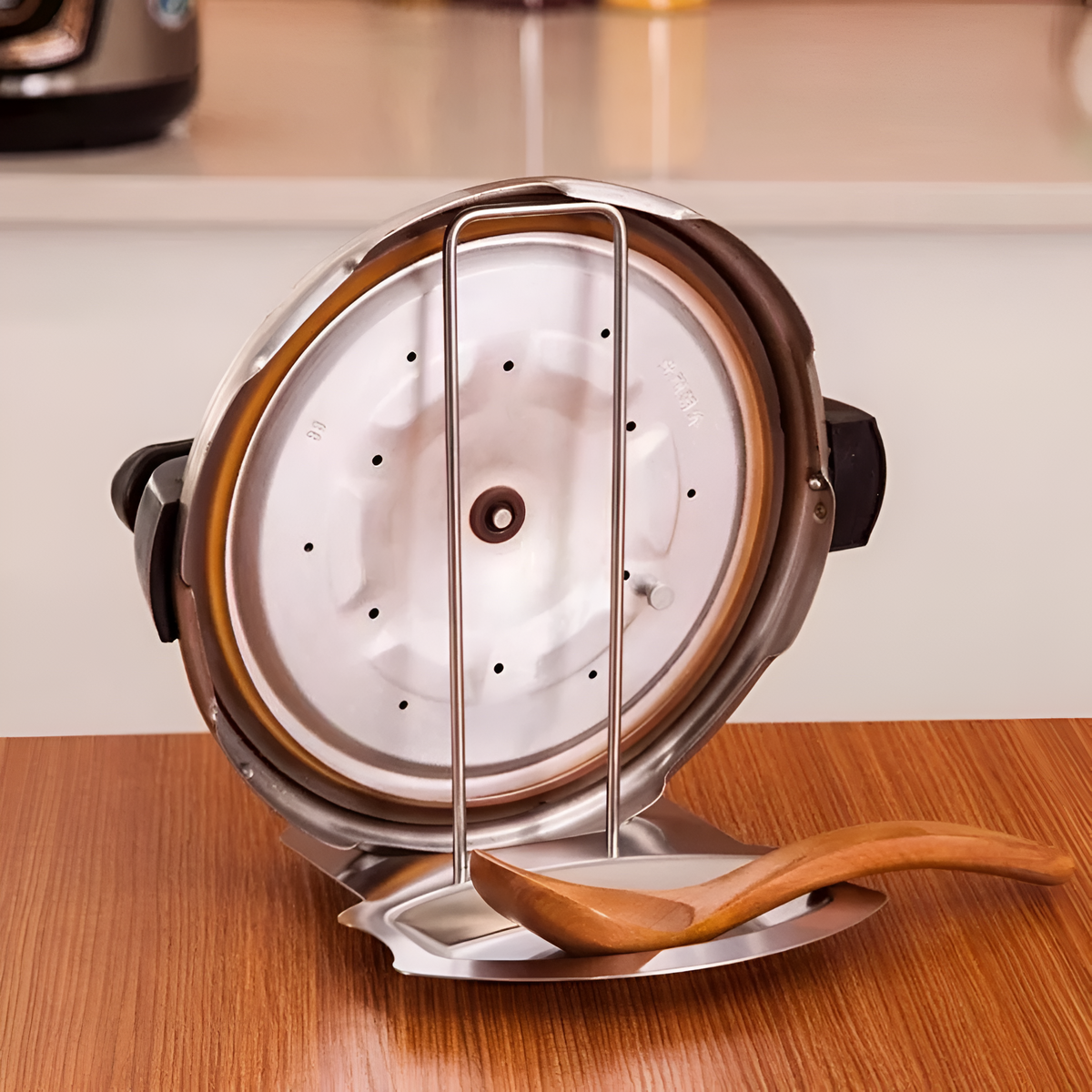 Sleek Pot Lid Holder Rack 3