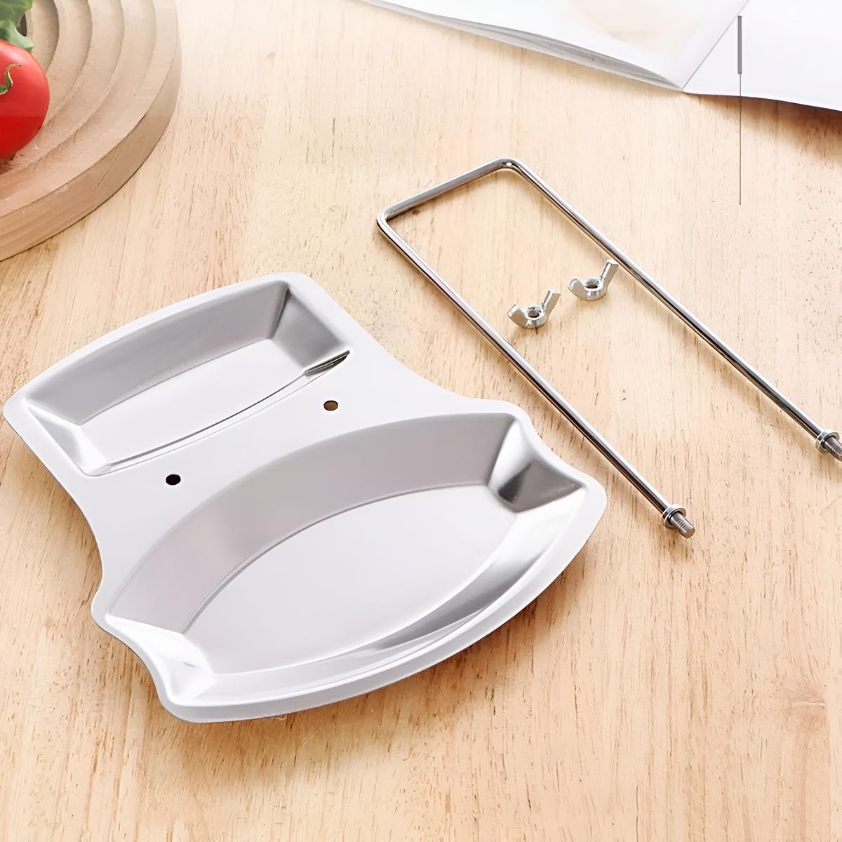 Sleek Pot Lid Holder Rack 7