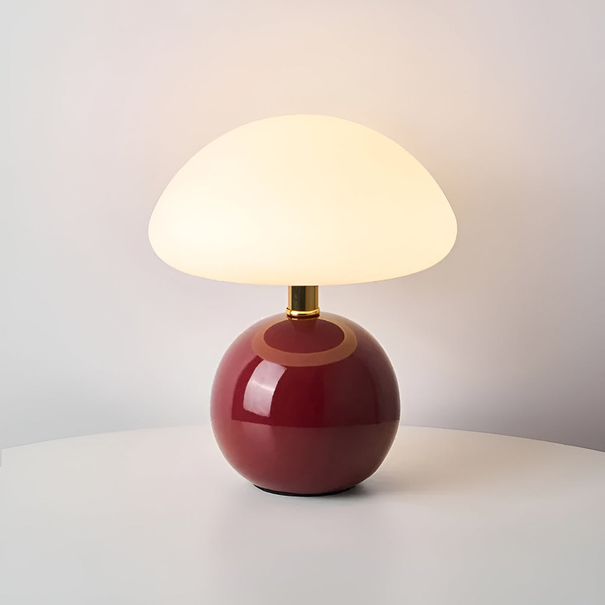 Solara | Mid-Century Modern Decorative Lamp with Warm Ambient Light | Compact Design for Cozy Spaces