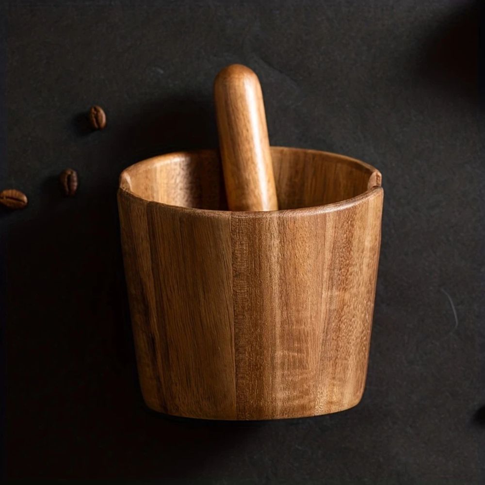 Solid Wood Coffee Knock Box 2