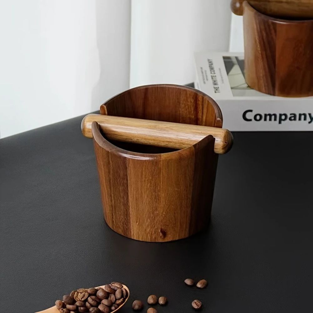 Solid Wood Coffee Knock Box 3