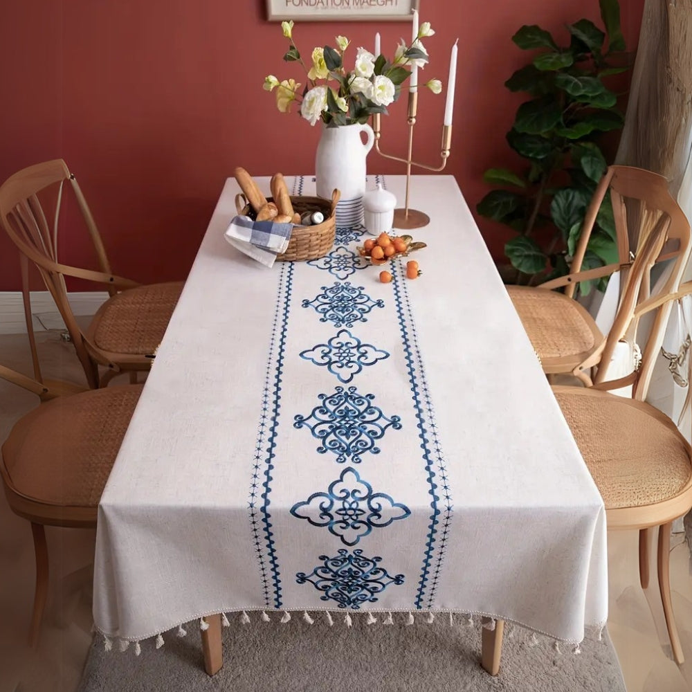 Sorella Luxe Embroidered Tablecloth 1