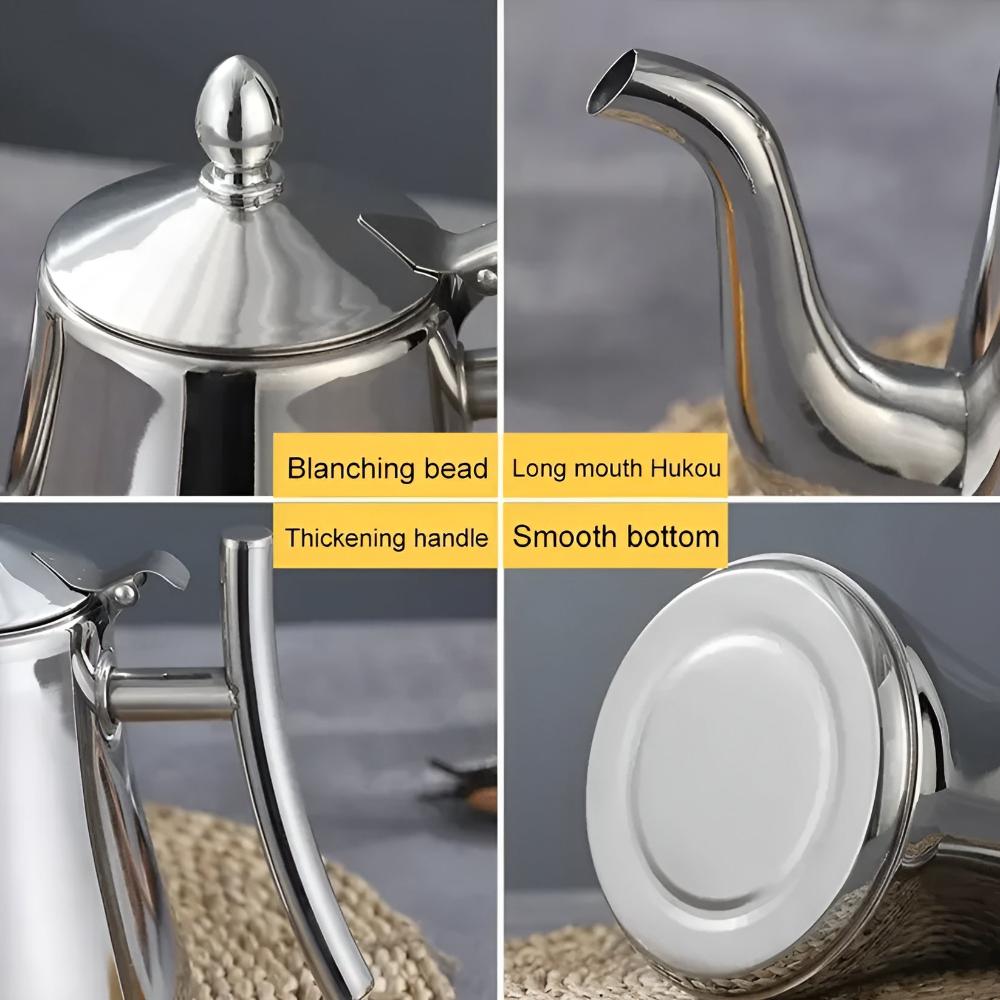 Stainless Steel Kettle with Built-in Filter 5