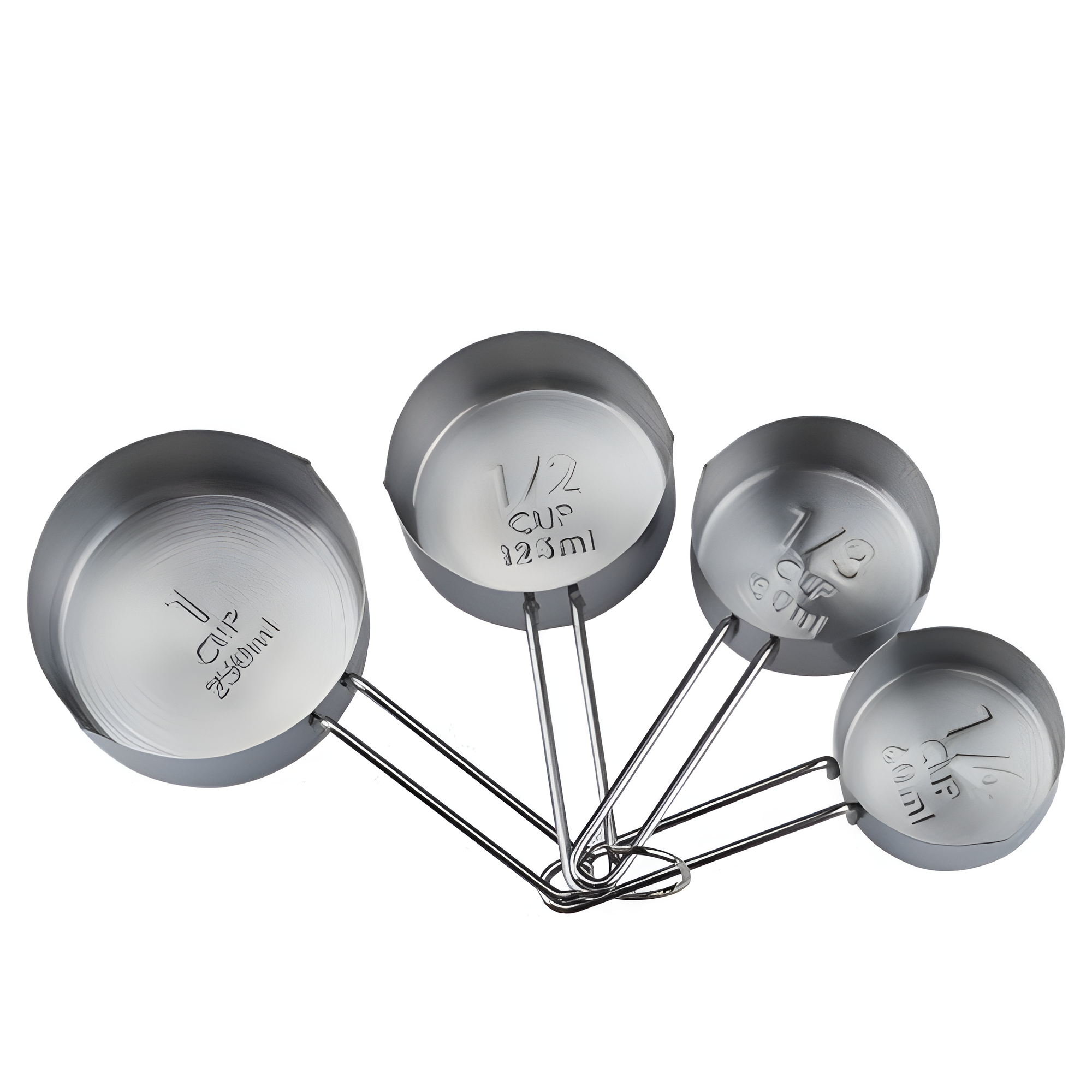 Stainless Steel Measuring Cup | 4Pcs Set 0