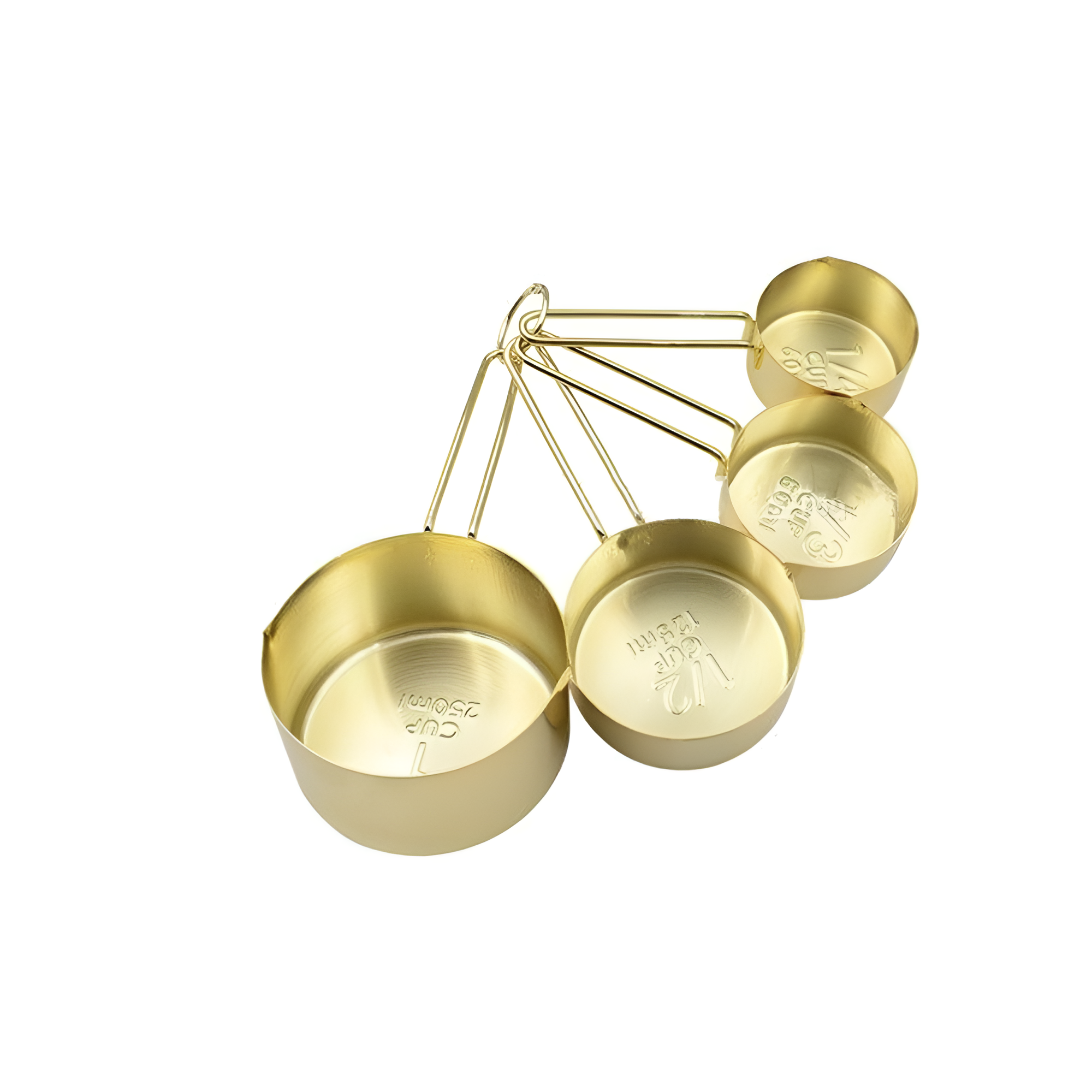 Stainless Steel Measuring Cup | 4Pcs Set 9