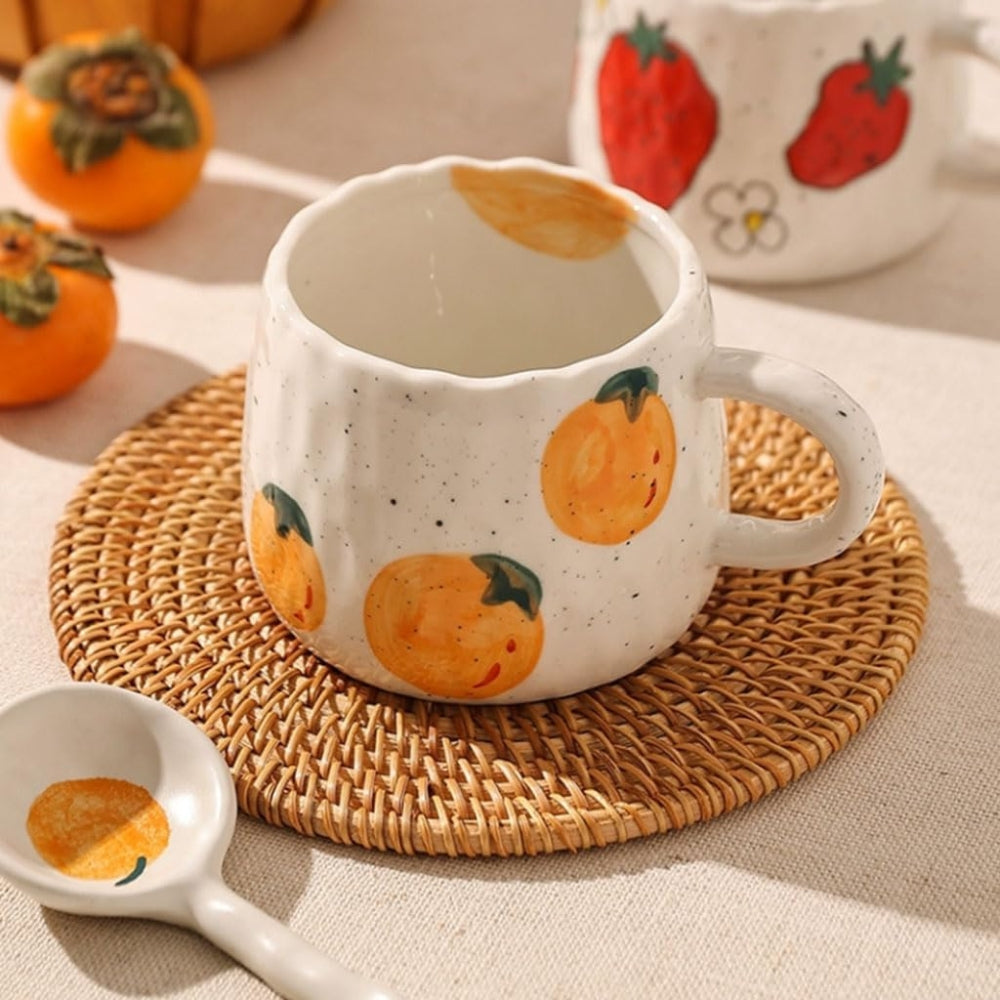 Sunny Fruit Ceramic Coffee Mug Collection 0