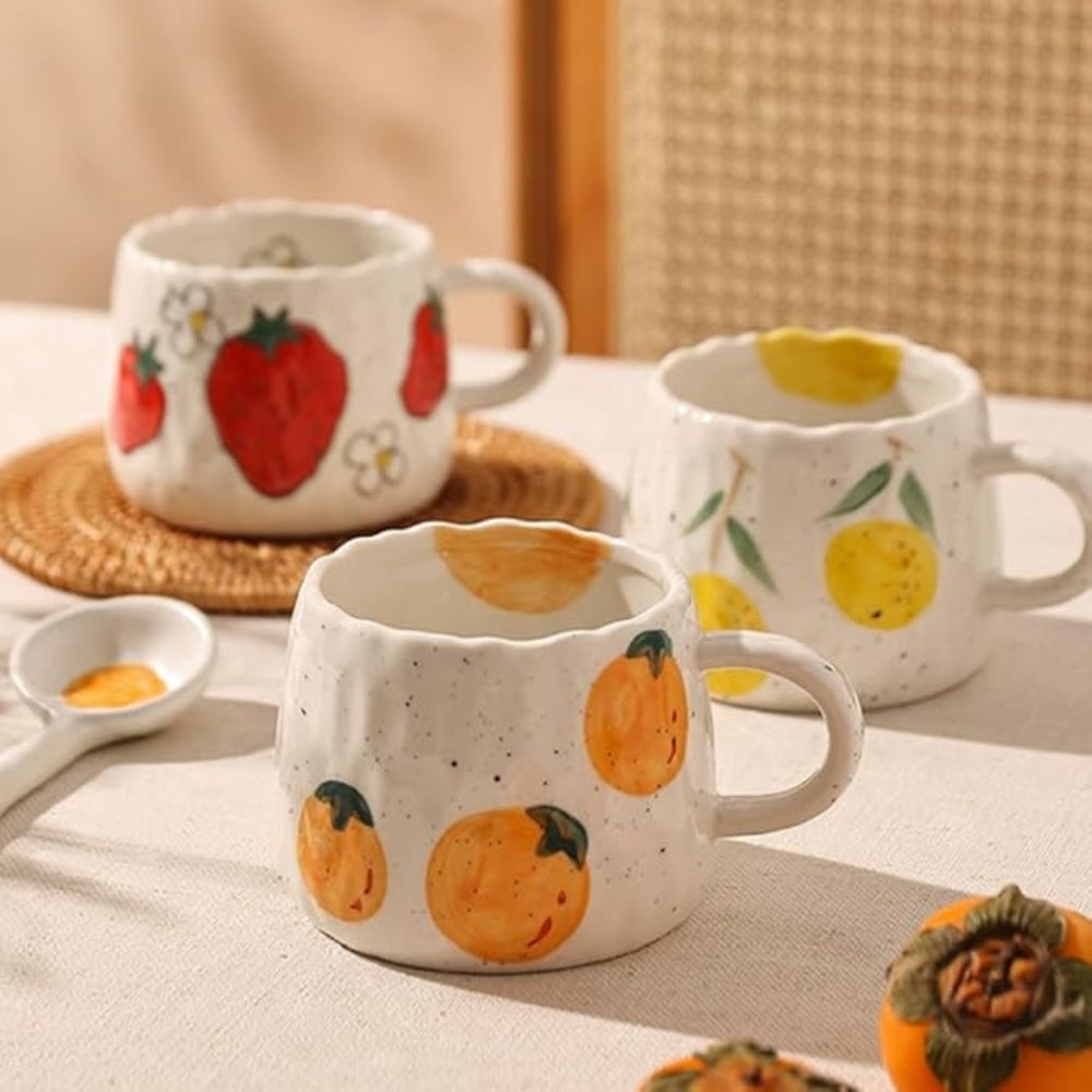 Sunny Fruit Ceramic Coffee Mug Collection 1