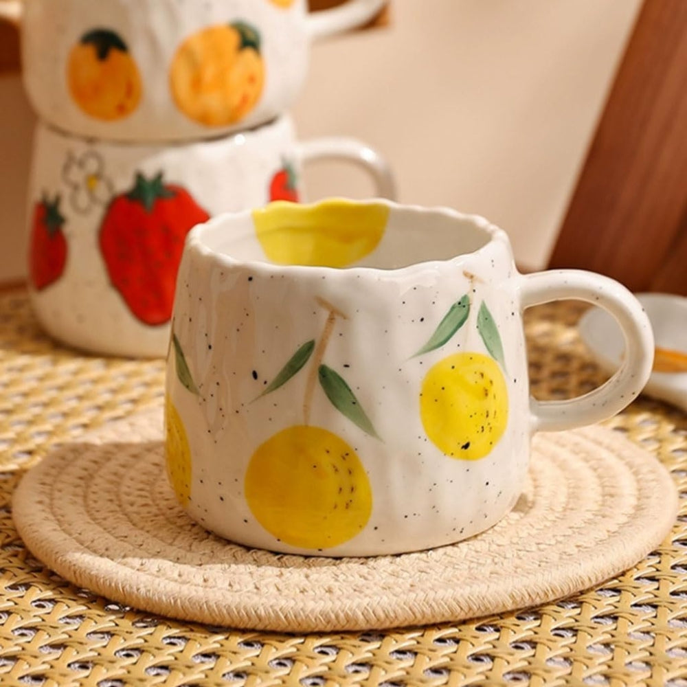 Sunny Fruit Ceramic Coffee Mug Collection 2