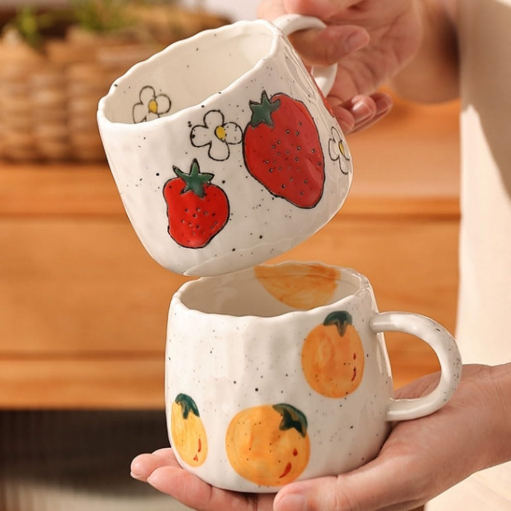 Sunny Fruit Ceramic Coffee Mug Collection 5