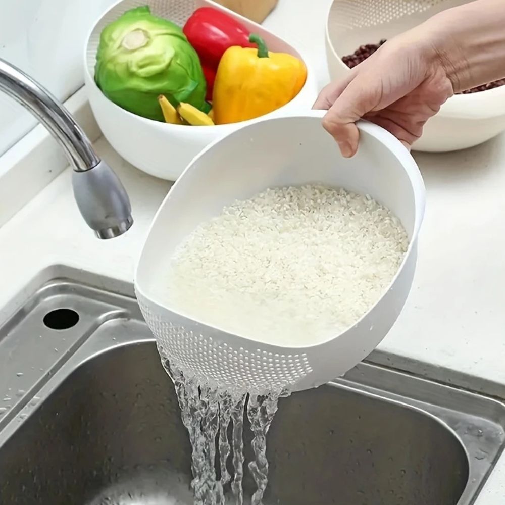 Terra Flow Wash & Drain Colander 3
