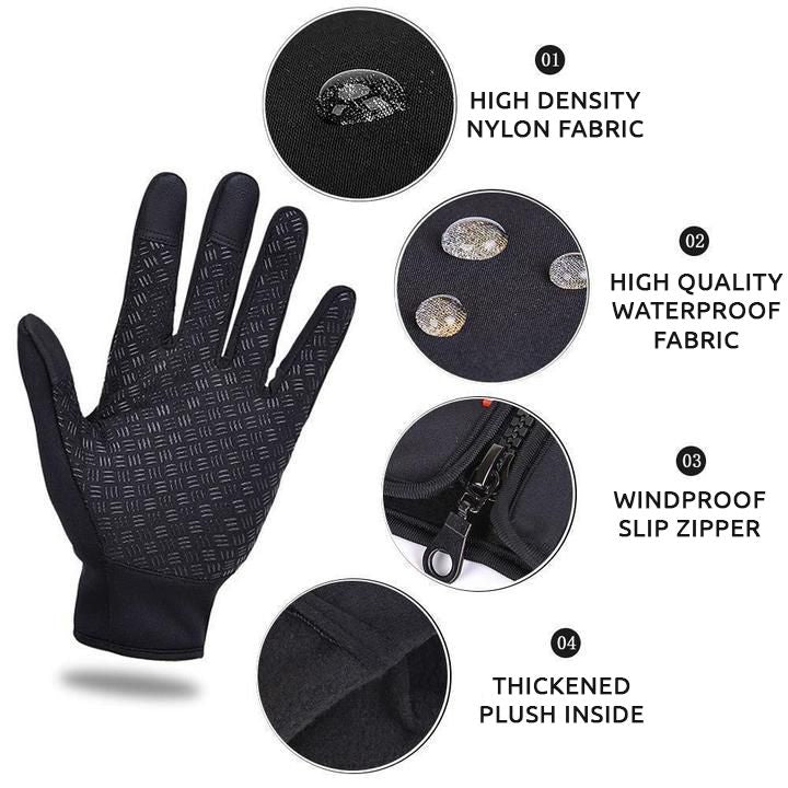 Thermal Gloves | Heated Winter Gloves with Non-Slip Grip | Comfortable Fit for Cycling and Skiing 1