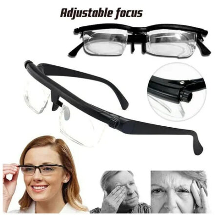 VisionFlex | Adjustable Focus Glasses with Impact-Resistant Lenses | Lightweight Design for Customizable Clarity 2
