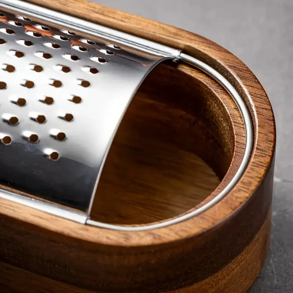 Wood Grip Cheese Grater 3