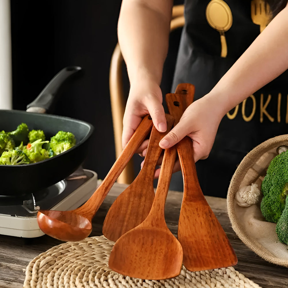 Wooden Kitchen Utensils 5