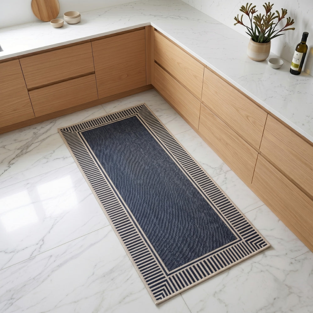 Zebra Stripe Soft Kitchen Runner Mat 2