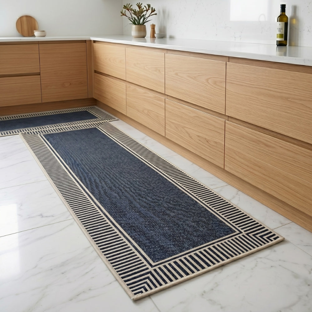 Zebra Stripe Soft Kitchen Runner Mat 6