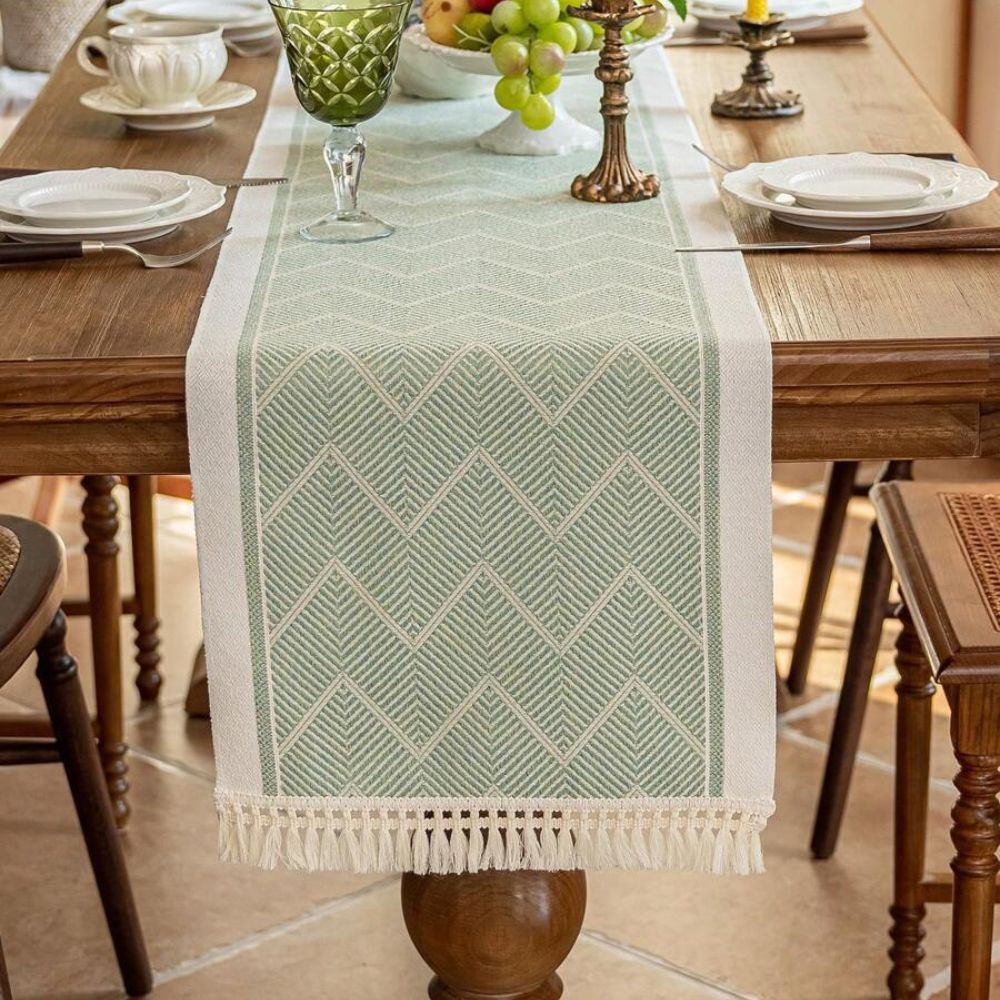 Zigzag Loom Table Runner 6