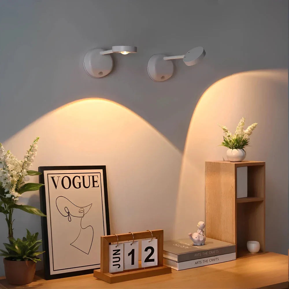 Motion Sensor Wall Spotlight